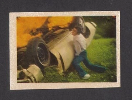 The Incredible Hulk 1970s Belgium TV Sticker Bill Bixby - Image 1 of 1