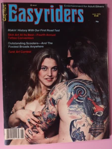 Easyriders June 1979 Vintage Motorcycle Magazine David Mann Centerfold Intact - Picture 1 of 13