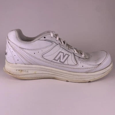 New Balance 女式 577 WW577WT 白色跑步鞋运动鞋 8 B 码 — 第 1/4 张图片