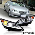 2*LED Headlights For 2010 2011 2012 Lexus ES350 Chrome Housing VLAND Left＆Right