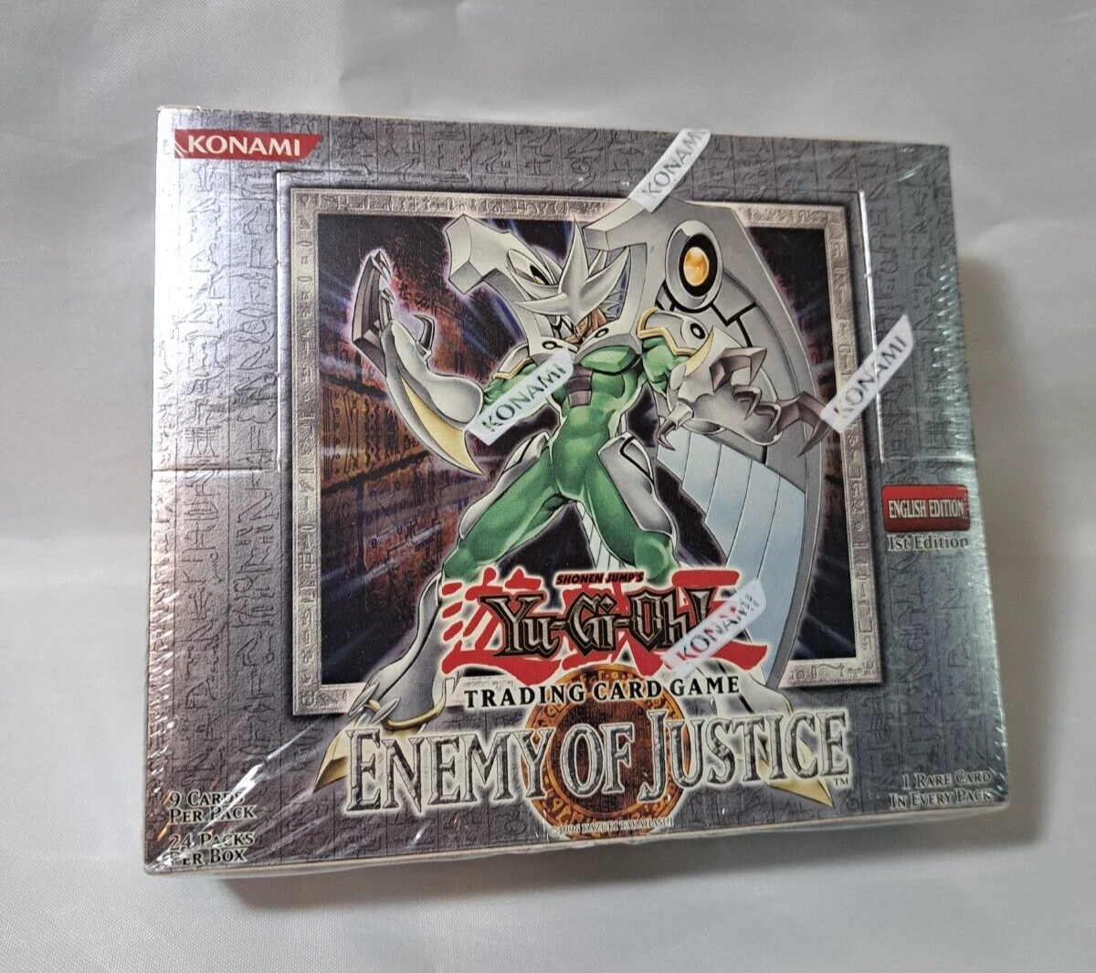 Yu-Gi-Oh! TCG Enemy of Justice Sealed Collectible Card Game Packs