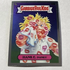 Tarjeta Topps Garbage Pail Kids 2021 serie 4 cromada Hank E Panky GPK #130b - Imagen 1 de 2