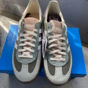 adidas Originals HANDBALL SPEZIAL Green Cream White IH4891 US Men's Various Size - Picture 1 of 10