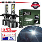 H4 Hb2 9003 Headlight Light Led Beam Bulbs Kit For Ford Falcon Ba Bf Fg Xr6 Xr8