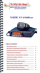 Yaesu FT-3165RASP Mini-Manual firmy Nifty Accessories - Zdjęcie 1 z 1