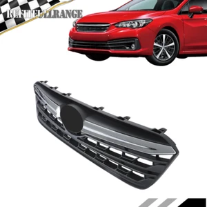 Conjunto de rejilla de parachoques delantero con moldura cromada para Subaru Impreza 2020-2023 - Imagen 1 de 11