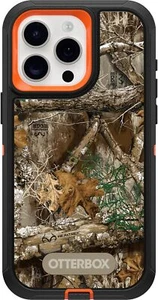 OtterBox DEFENDER SERIES Case for iPhone 15 Pro Max - Realtree Blaze Edge - Picture 1 of 4
