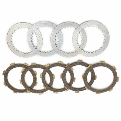 Clutch Friction Steel Plates 9pc FOR Kawasaki KM100A KH100 KE100 KD80 MINI Motor - Изображение 1 из 4
