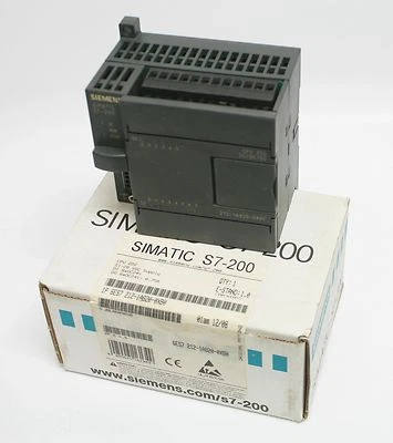 SIEMENS SIMATIC S7-200 1p 6ES7 212-1AB20-0XB0 CPU 222 DI 8xDC24V DO 6xDC24V .75  - Image 1 of 4