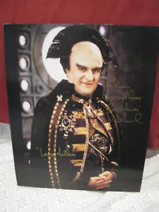 Foto a color firmada de Peter Jurasik como Londo Mollari en el programa de televisión Babylon 5 - Imagen 1 de 3