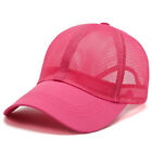 Chapeau Snapback casquettes en maille casquette d'été chapeau de pêche casquette de camionneur creuse respirante