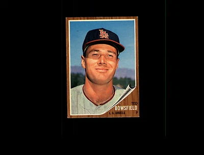 1962 Topps 369 Ted Bowsfield POOR #D524655 - Image 1 of 2