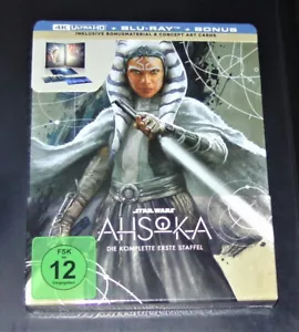 STAR WARS: AHSOKA STAFFEL 1 LIMITIERTE STEELBOOK 4K BLU RAY + BLU RAY NEU & OVP - Bild 1 von 6