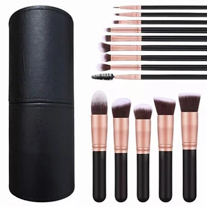 14Pcs Professional Make up Brushes Set Cosmetic Makeup Kit Kabuki With Case CO - Picture 1 of 10