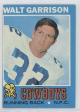 1971 Topps Walt Garrison #8 Rookie RC