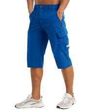 Magcomsen Fishing Shorts For Men With Pockets Casual Shorts Quick Dry 34 Pants S