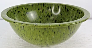 vtg Texas Ware Large Green Confetti Mixing Bowl #125 - 10" Dia - Picture 1 of 5