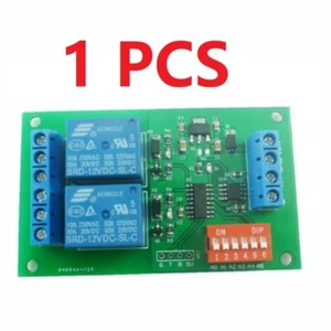 DC 5V/12V/24V 2 Channel RS485 Relay Modbus RTU PLC Module - Picture 1 of 15
