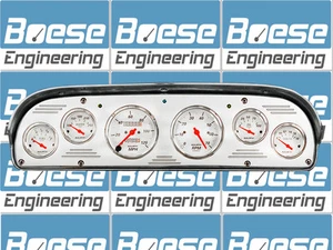 57 58 59 60 Ford Truck Billet Aluminum Dash Panel Instrument Cluster Gauges - Bild 1 von 4