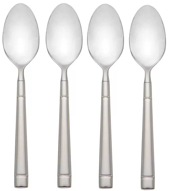 Juego de 4 cucharas soperas de acero inoxidable Kate Spade Fair Harbor 18/10. NUEVO Foto 1 de 1