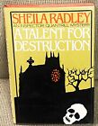 Sheila Radley / A TALENT FOR DESTRUCTION 1st Edition 1982