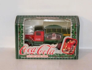 Coca Cola Christmas Diecast Gift Bank 1994 A Maßstab 1:24 - Bild 1 von 1