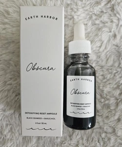 Earth Harbor Obscura Detoxifying Reset Ampoule 1oz / 30ml Full Size New in Box - Picture 1 of 5