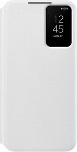 Genuine / Official Samsung Galaxy S22+ Plus Smart Clear View Case - White - New - Picture 1 of 5
