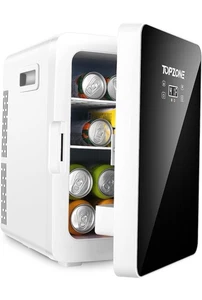 TOPZONE Portable Refrigerator, 2L Capacity, Solid, Chest Frost Free 1 Door WORKS - Picture 1 of 15