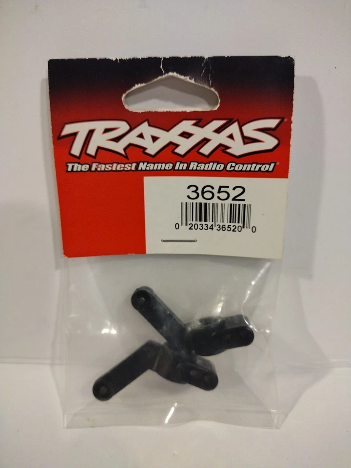 Traxxas. 3652 Stub Axle Carrier, Black (2) - Image 1 of 1
