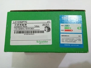 Schneider LC1D32F7C Telemecanique Contactor 32A 110V AC Nuevo En Caja EE. UU. Gratis IVA - Imagen 1 de 3