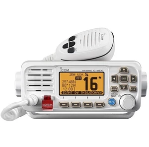Icom M33061 M330 Vhf Compact Radio - White - Zdjęcie 1 z 5
