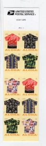 2012 32 cent Aloha Shirts Complete Booklet, Scott #4686b, Mint NH - Picture 1 of 1