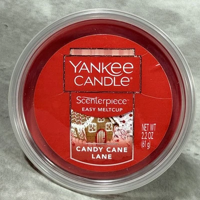Yankee Candle Scenterpiece Easy Meltcup Candy Cane Lane 2.2 oz - Image 1 of 4