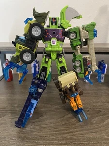 Takara Transformers Super Link EX-01 Buildron Complete Energon - Picture 1 of 7