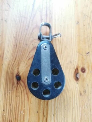 Ancienne Poulie BARTON ENGLAND - Photo 1/3