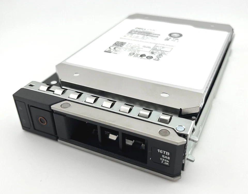 Dell 24HF9 16TB 12G SAS 7.2K LFF (3.5-inch) Hard Drive - 3 Year Warranty - Image 1 of 3