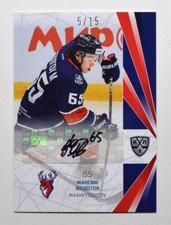 2021-22 Sereal KHL Autograph #TOR-A05 Maxim Fedotov 05/15