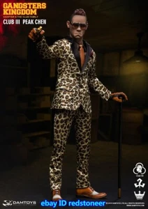 DAMTOYS Gangsters Kingdom Club 3 Peak Chen 1/6 Scale Action Figure Collection - Picture 1 of 9