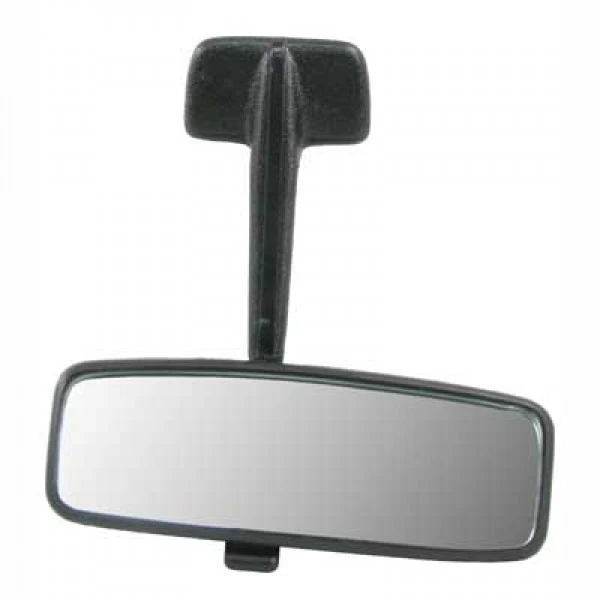 Rear View Mirror Black Fits VW Bug Beetle 1968-1977 # CPR113857511L - Image 1 of 1