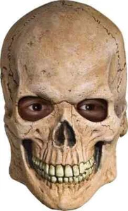 Crypt Skull Mask Skeleton Bones Fancy Dress Up Halloween Adult Costume Accessory - Picture 1 of 1
