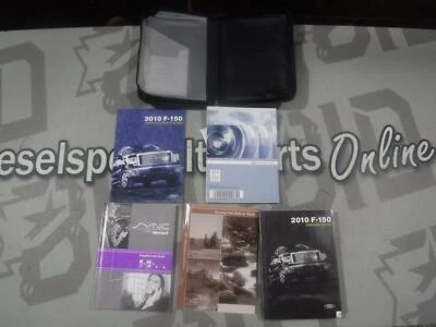 Ford F150 Lariat XLT 2010 5,4 Triton OEM manual del propietario con estuche Foto 1 de 2