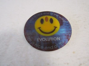 EVOLUTION Promotional Holographic Movie Button - DAVID DUCHOVNY 2001 - Picture 1 of 2