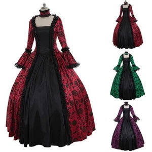 Womens Medieval Fashionable Dress Ideal for Festivals and Celebrations - Picture 1 of 16