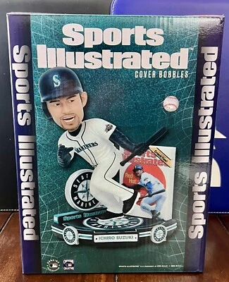 Ichiro Suzuki Seattle Mariners Sports Illustrated Cover Bobblehead Ltd Ed of 100 - Image 1 of 4