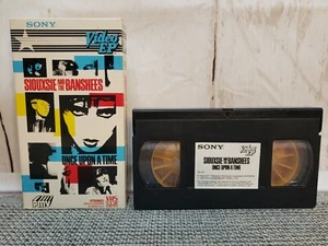 VTG 1983 SIOUXSIE AND THE BANSHEES ONCE UPON A TIME VHS VIDEO EP GOTH PUNK RARE! - Picture 1 of 9