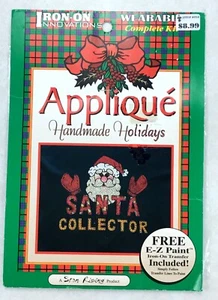 Iron On Innovation Stan Rising Santa Collector Applique Kit + EZ Paint Transfer - Picture 1 of 4