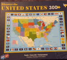 Sure Lox Jigsaw Puzzle of the  UNITED STATES & Flags Puzzle 300 Piece Jigsaw USA