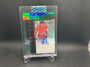 Alex Ovechkin 2023-24 Clear Cut AUTO SP Black Diamond Myriad - Bild 1 von 2