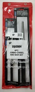 Carquest 4pc. Jumbo Chisel and Bar Set CQJCB04 - Picture 1 of 3